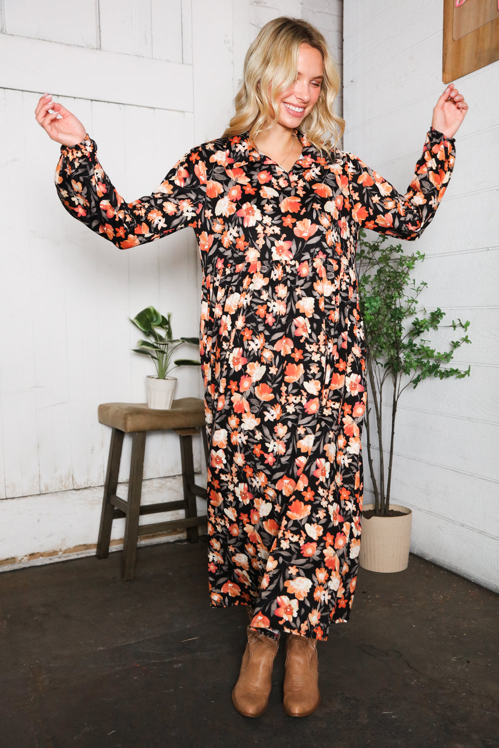 A Homestead Beauty Floral Dress