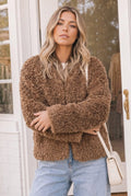 Teddy Bear Faux Fur Jacket