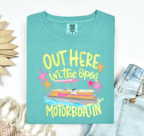 Motorboatin' Tee