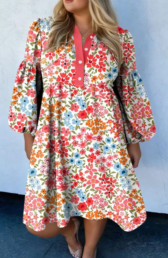 Sweet Blossom Babydoll Dress