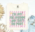 Striped Not For Everyone Tee
