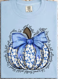 Blue Vintage Pumpkin Tee