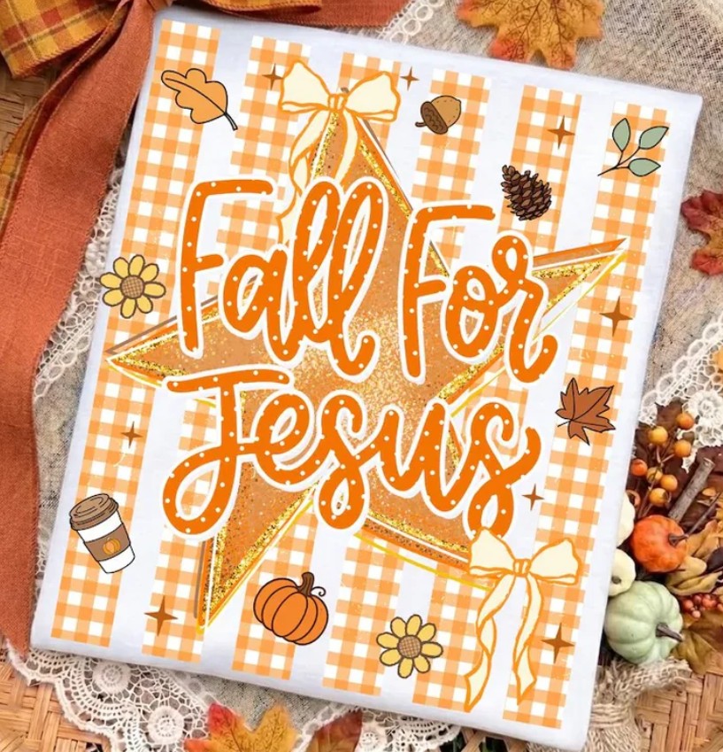 Tultex Fall For Jesus Tee
